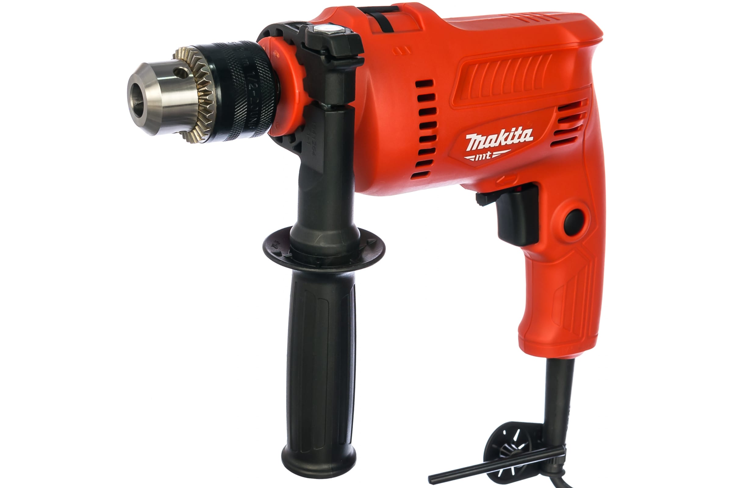 Дрель M0801K (500Вт, 0-2900об/мин, удар, патр.13мм, кейс, 1,7кг) MAKITA MT
