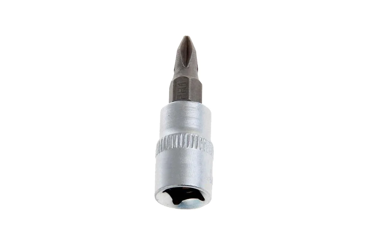 Головка с битой вставкой PZ1, 1/4", Cr-V, STELS