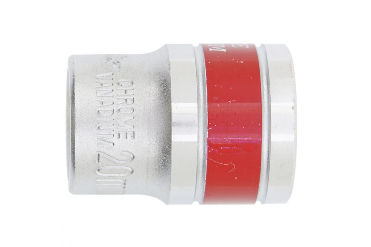 Головка торцевая MATRIX 20мм, 1/2", 6-гранная, Cr-V, хромированная