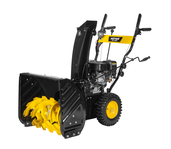 Снегоочиститель SGC 4800E (6,5л.с, захв.560х540см, выброс 15м, 5впер./2наз., стартер ручн/эл.) HUTER