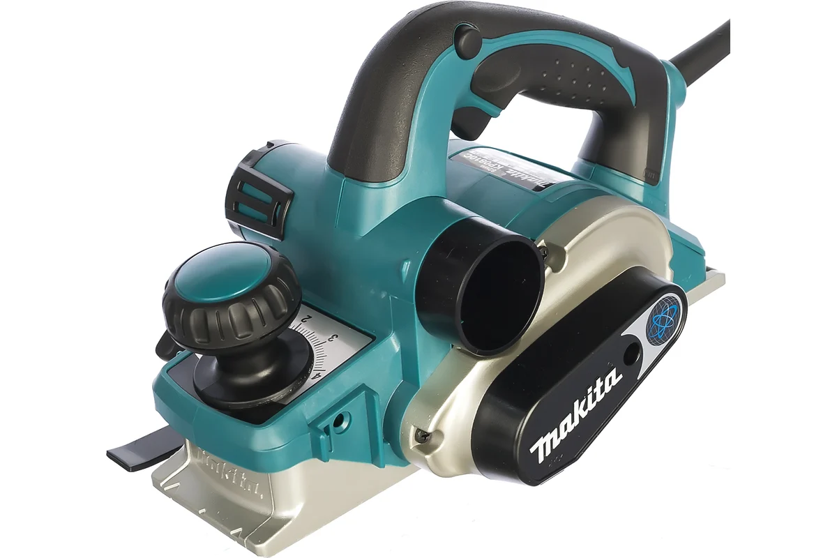 Рубанок KP0810C (1050Вт, 82мм, 0-4мм, 12000об/мин, плавный пуск, 3,4кг) MAKITA