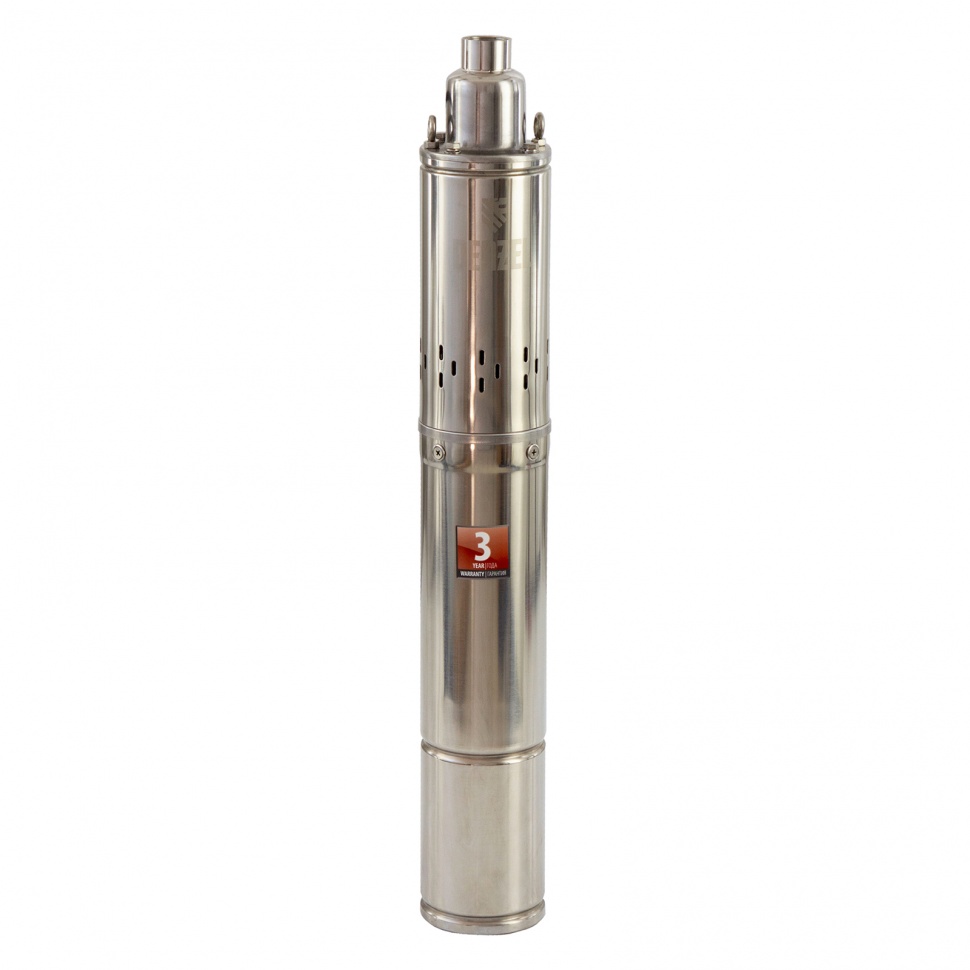 Насос скважинный винтовой DWS-4-150 (1300Вт, 2000л/ч, напор 150м, Ø25мм, глуб. погруж. 80м) DENZEL