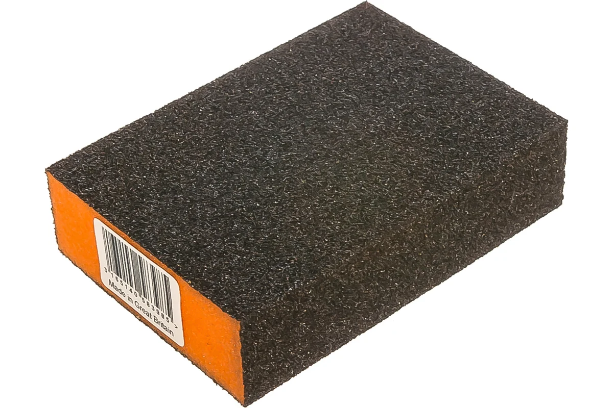 Губка шлифовальная Medium, 69х97х26мм, оранжевая BOSCH