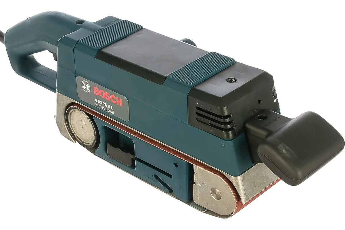 Ленточношлифовальная машина GBS 75AE (750Вт, 75х533мм, 200-330м/мин, 3,4кг) BOSCH