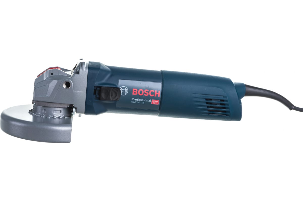 Углошлифовальная машина GWX 14-125 (1400Вт, 125мм, 11000об/мин, Х-LOCK, пл.пуск, 2,3кг) BOSCH + сумка в подарок