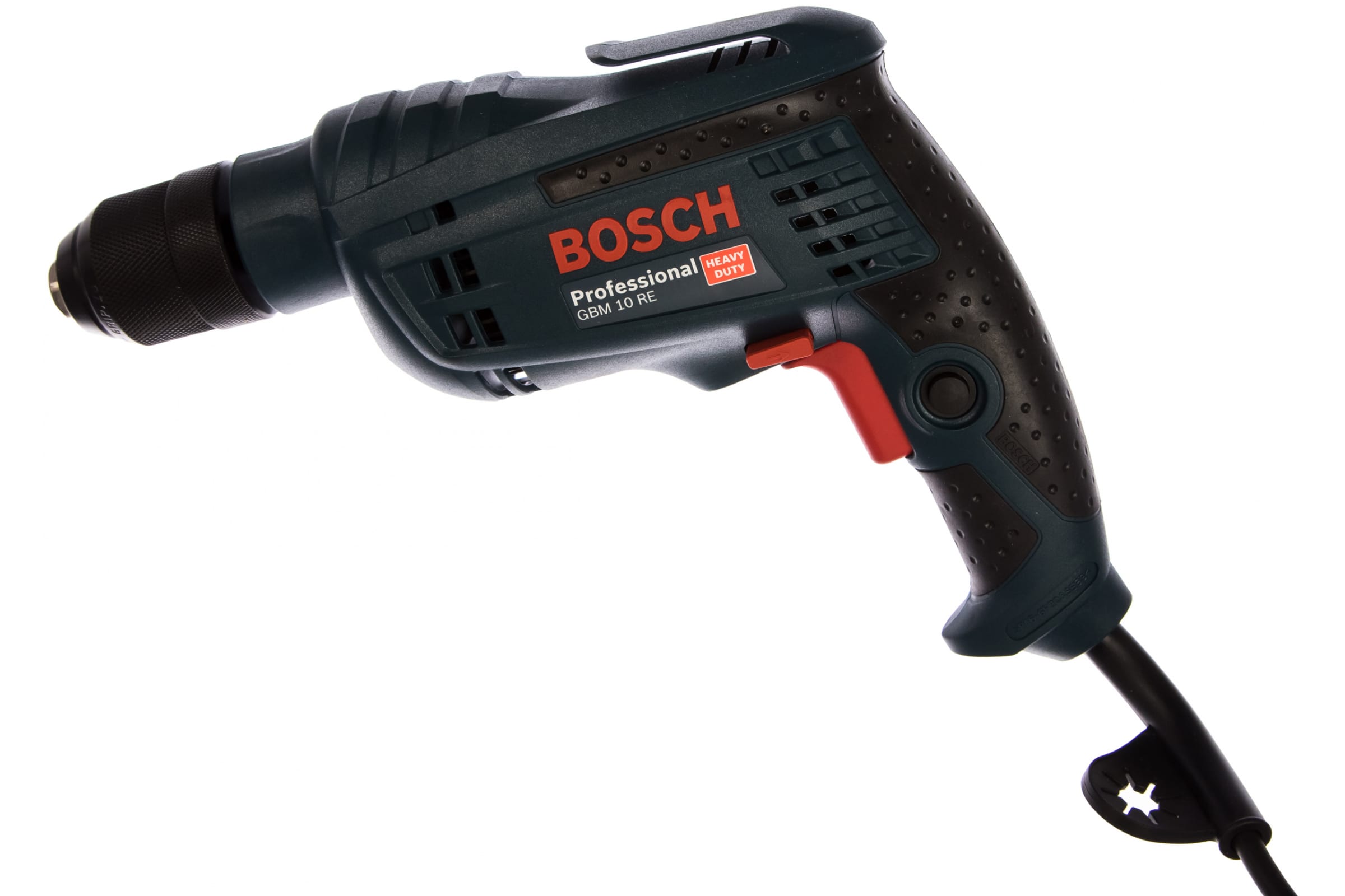Дрель GBM 10RE (600Вт, 0-2600об/мин, реверс, патр.б/з 10мм) BOSCH
