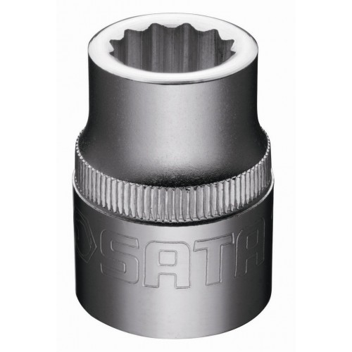 Головка торцевая SATA 21мм, 3/4", 12-гранная, Cr-V