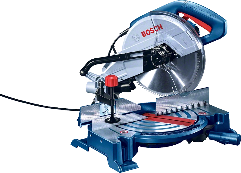 Торцовочная пила GCM 10MX (1700Вт, 254х30мм, пропил 62х130мм, 16,8кг) BOSCH