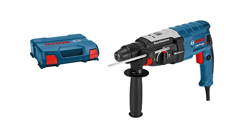 Перфоратор GBH 2-28 (880Вт, SDS+, 3реж., 3,2Дж, бетон 28мм, KICK BACK STOP, реверс, кейс) BOSCH