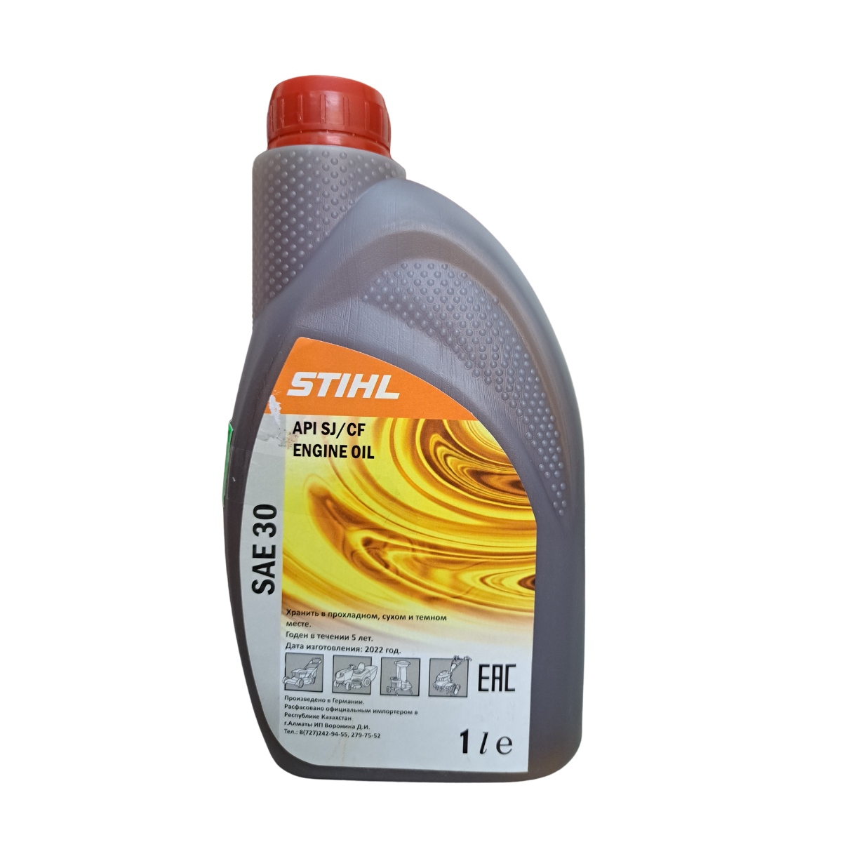 Масло моторное 1л, SAE30 API SJ/CF, для четырехтактных двигателей STIHL