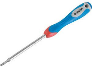 Отвёртка ЗУБР "Эксперт" TORX 9х75мм для точных работ, хромванадиевая сталь