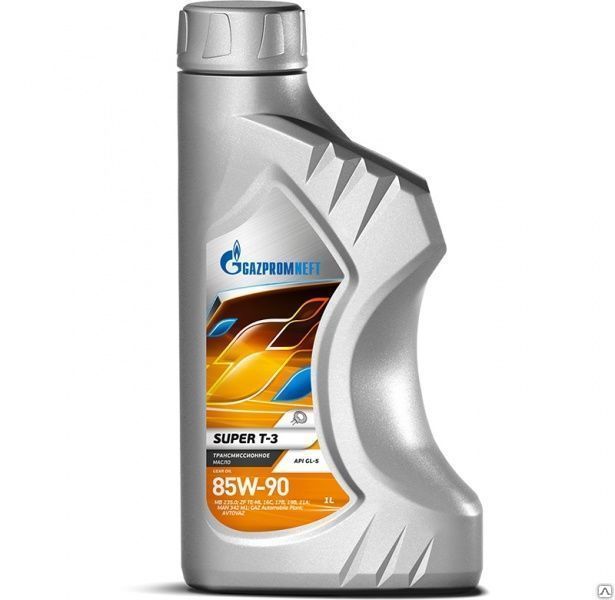 Масло трансмиссионное 1л, Gazpromneft Super T-3, 85W-90