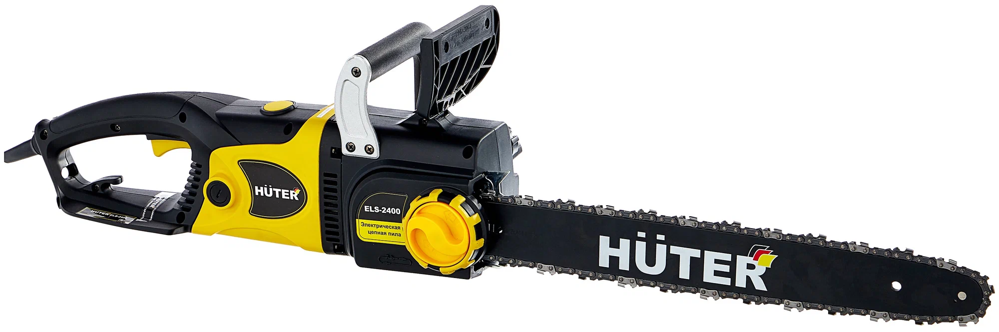 Пила цепная ELS-2400 (2400Вт, шина 45см, быстрая затяжка цепи) HUTER