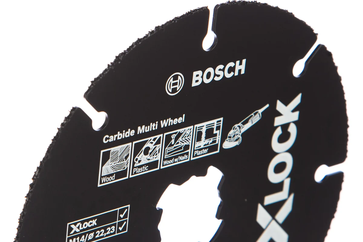 Круг отрезной X-LOCK по дереву для УШМ Ø125мм BOSCH