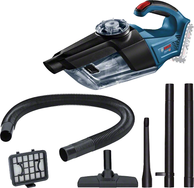 Пылесос GAS 18V-1 (18В, Li-Ion, контейнер 0,7л, расход 10л/с, без аккум. и ЗУ) BOSCH