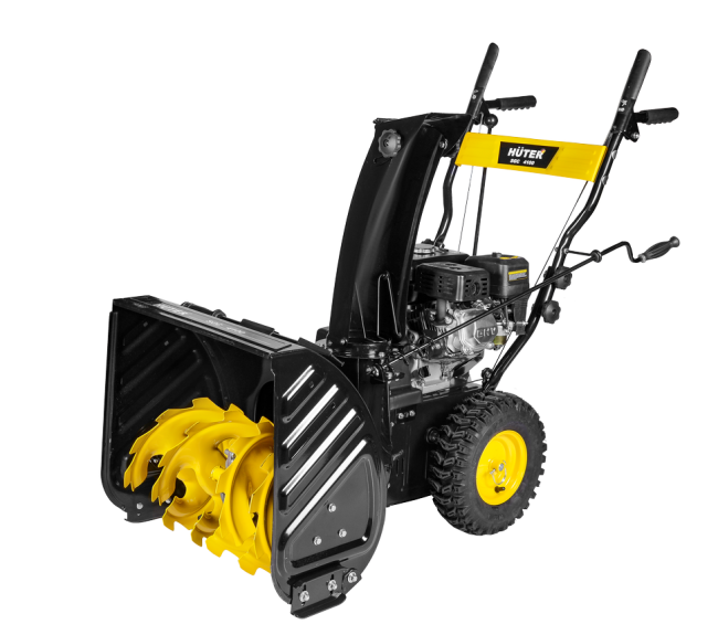 Снегоочиститель SGC 4100 (6,5л.с, захв.560х540см, выброс 15м, 5вперёд/2назад, стартер ручной) HUTER