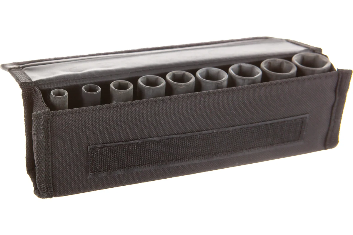 Набор торцовых головок 9шт, 3/8", 7-19мм, 63мм BOSCH
