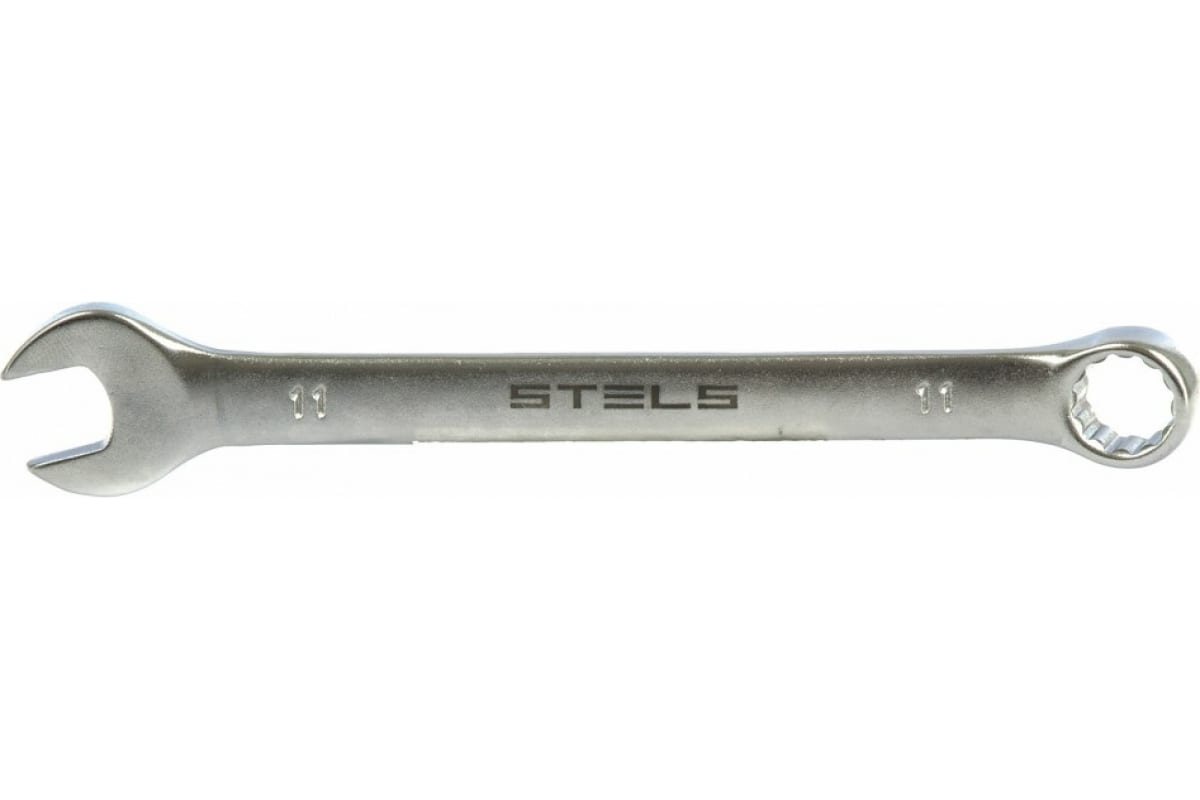 Ключ комбинированный 11мм, хромванадиевая сталь STELS