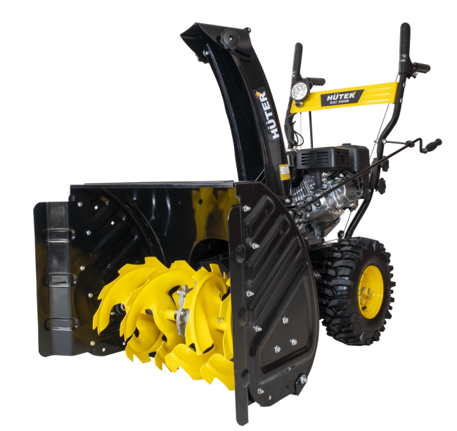 Снегоочиститель SGC 5500B (7,5л.с, захв.620х540см, выброс 15м, 5вперёд/2наз.,стартер ручн/эл.) HUTER