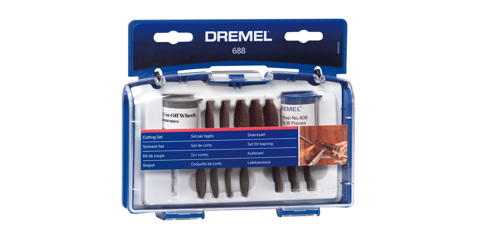 Набор оснастки для резки 69 предм. DREMEL