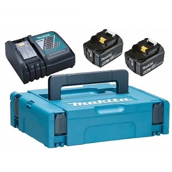 Набор MakPac (аккумулятор BL1860B - 2шт, зарядное устройство DC18RC, кейс) MAKITA