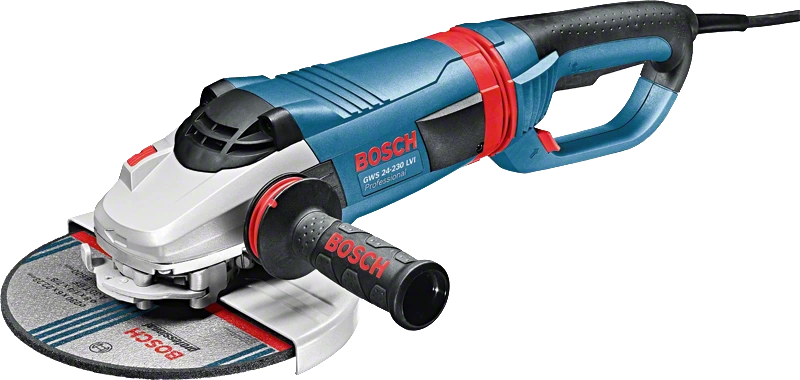 Углошлифовальная машина GWS 24-230LVI (2400Вт, 230мм, 6500об/мин, пл.пуск, Vibration Control) BOSCH