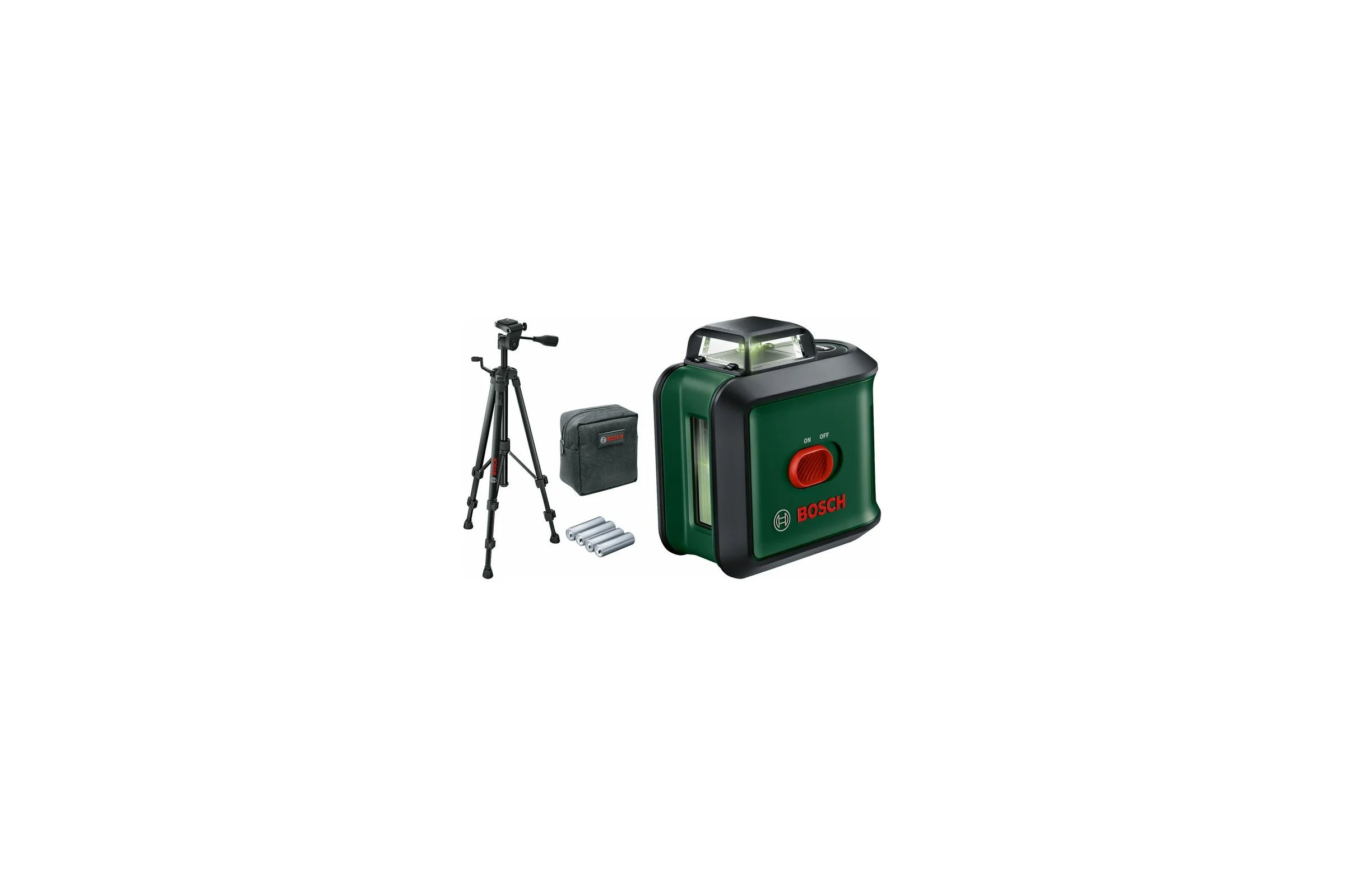 Лазерный нивелир Universal Level 360SET (диап.24м, погр. ±0,4мм/м, зелёный луч, +штатив TT150) BOSCH