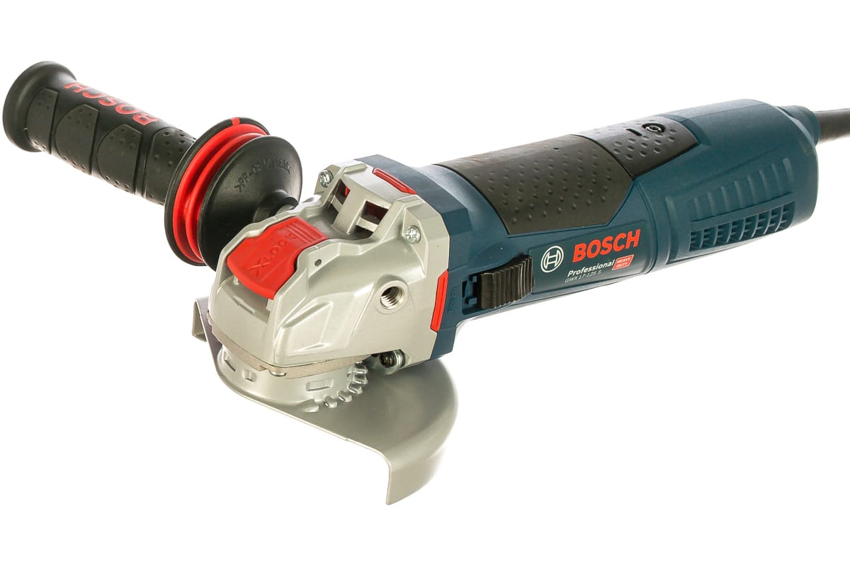 Углошлифовальная машина GWX 17-125S (1700Вт, 125мм, 2800-11500об/мин, Х-LOCK, пл.пуск, 2,5кг) BOSCH + сумка в подарок