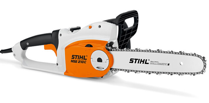 Пила цепная MSE 210 C-BQ (шина 35см, цепь 50зв. 3/8Р (1,3), кожух) STIHL
