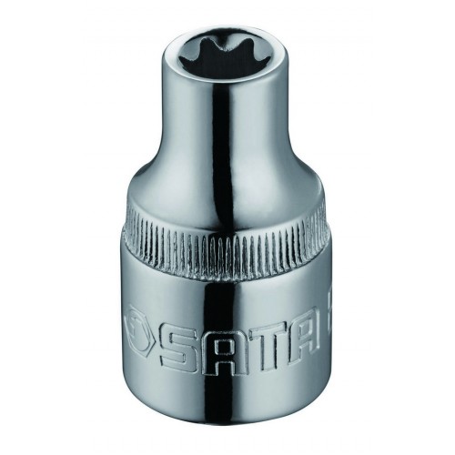Головка торцевая SATA TORX E12, 1/2", Cr-V