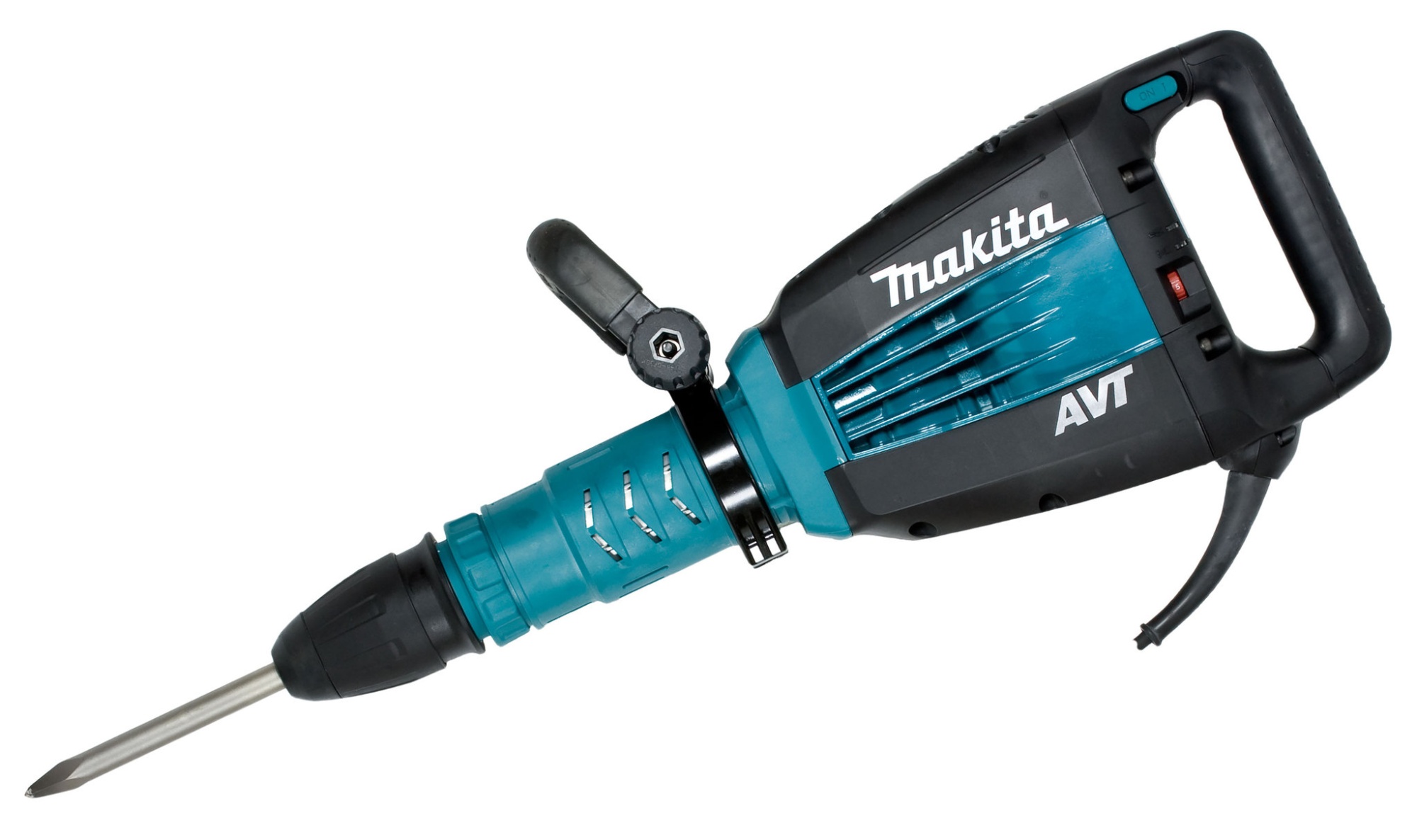 Молоток отбойный HM 1214C (1500Вт, SDS-max, 26Дж, AVT, кейс, 12,3кг) MAKITA