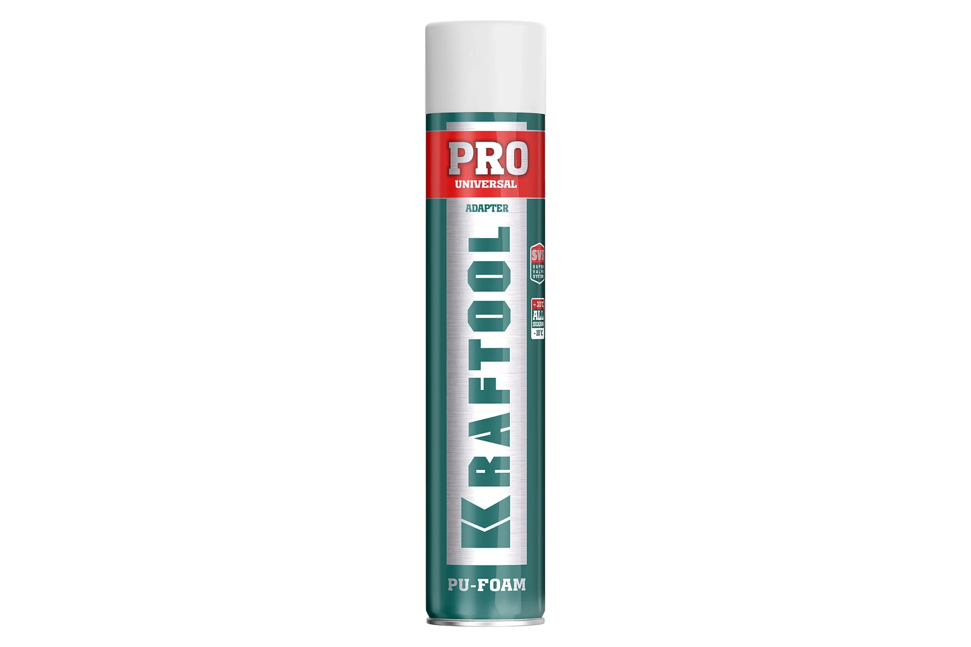 Пена монтажная KRAFTOOL KRAFTFLEX PREMIUM адаптерная 750мл, всесезонная