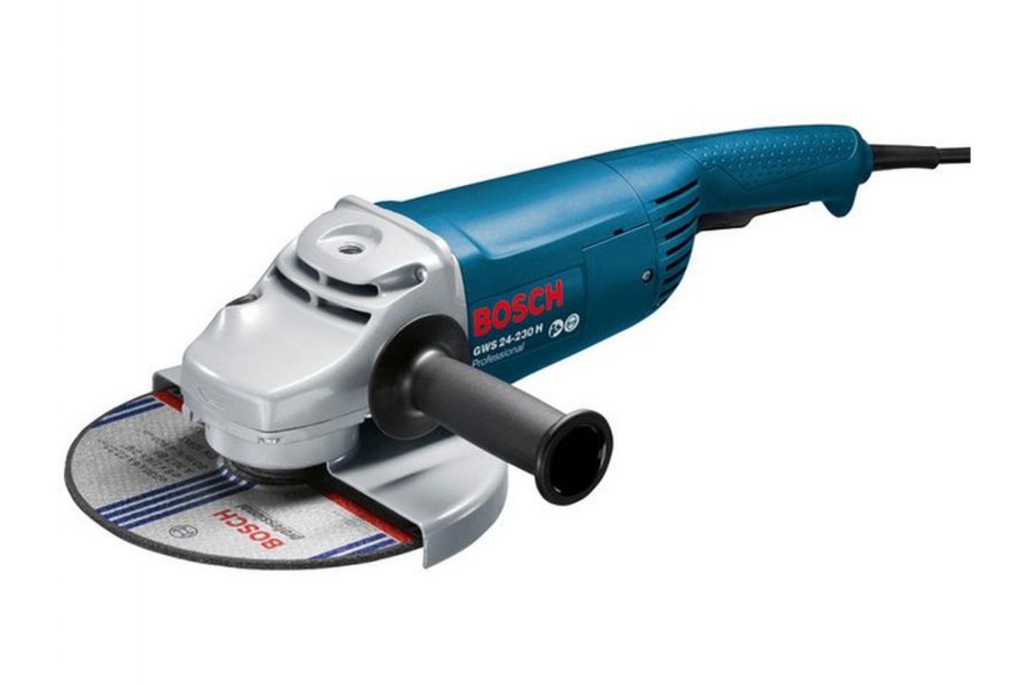 Углошлифовальная машина GWS 24-230H (2400Вт, 230мм, 6500об/мин) BOSCH