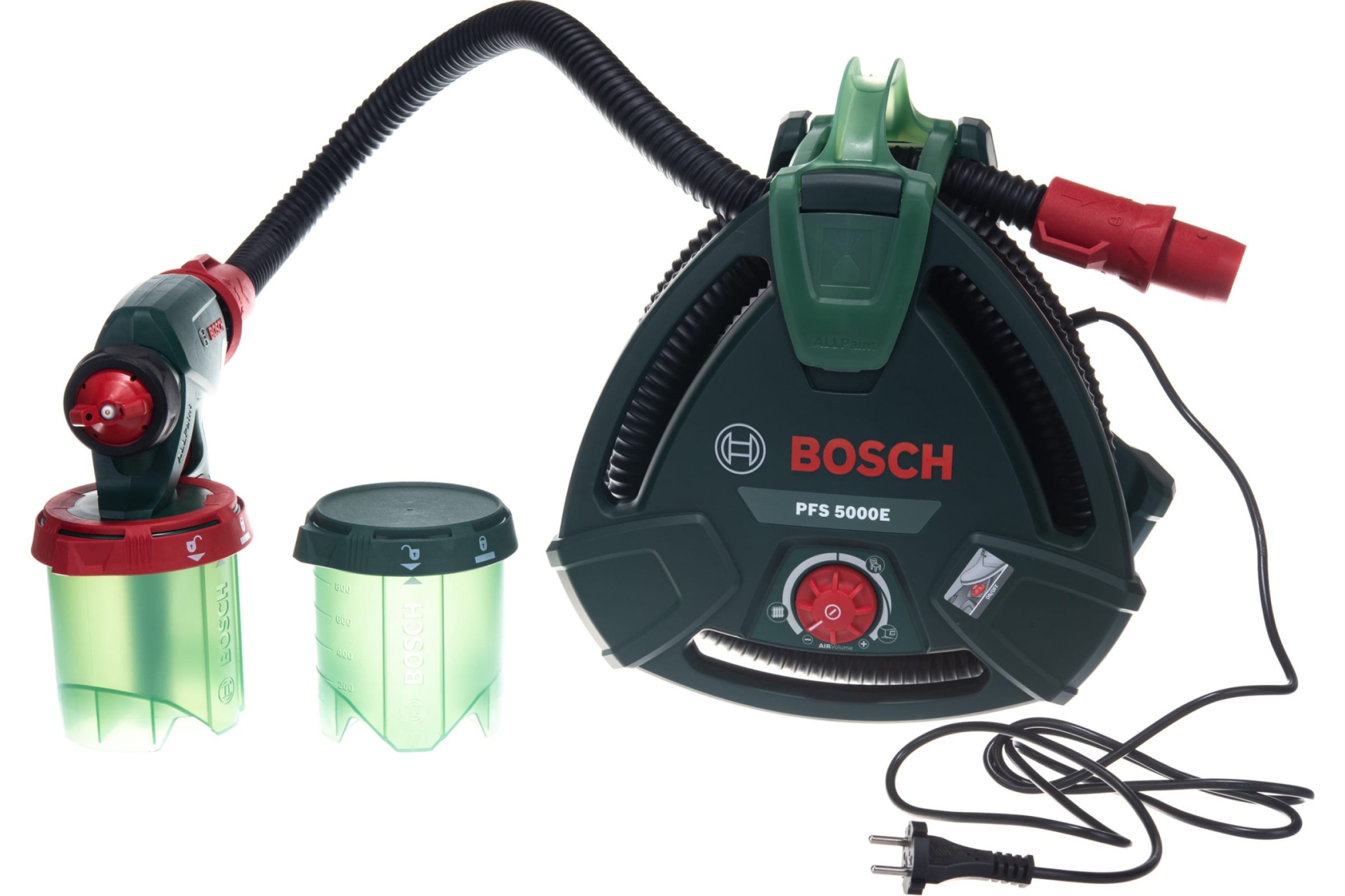 Краскораспылитель PFS 5000E (1200Вт, 0-500г/мин, бачок 1,0л) BOSCH